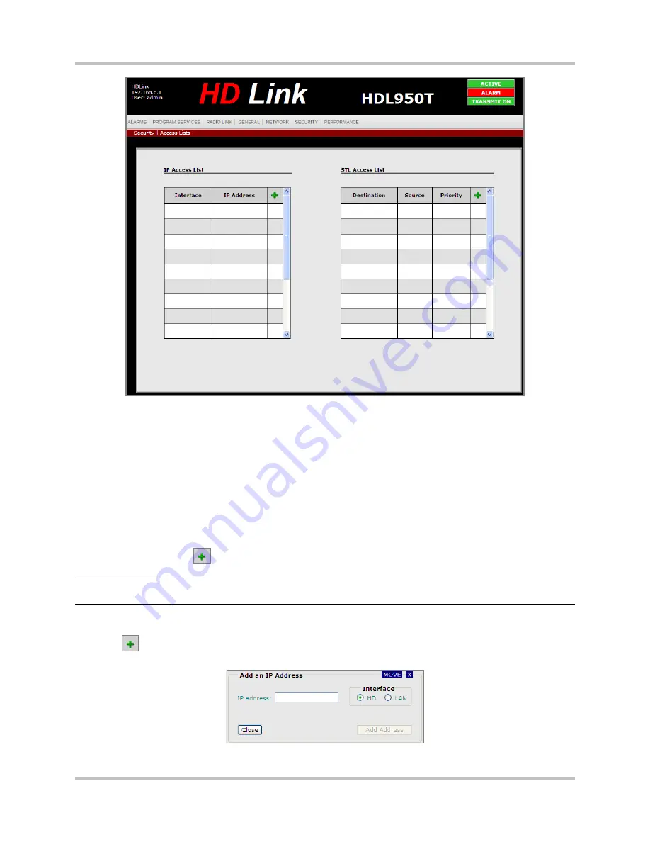 Harris Intraplex HD Link RF Installation & Operation Manual Download Page 138