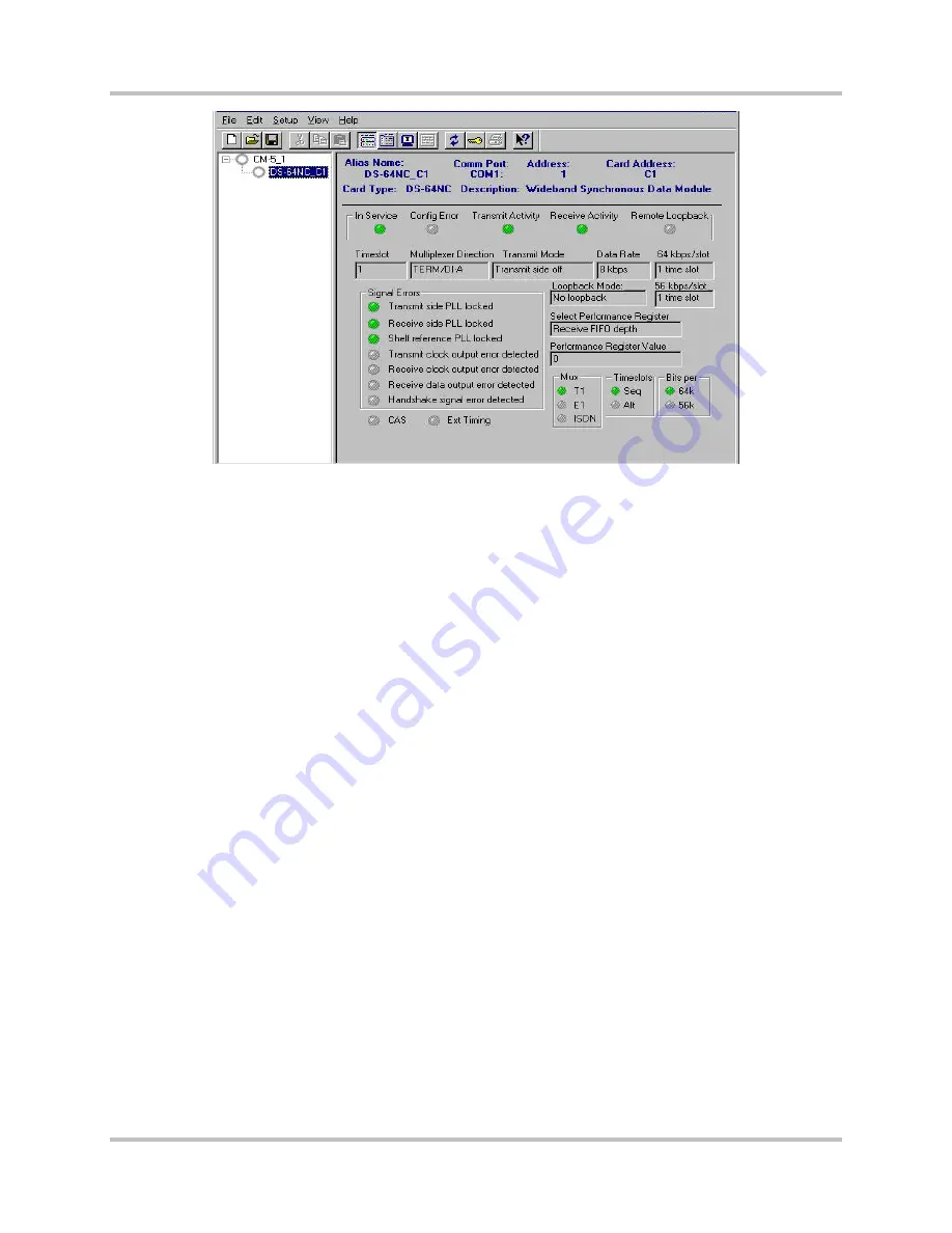 Harris Intraplex STL-160 Series Installation & Operation Manual Download Page 116