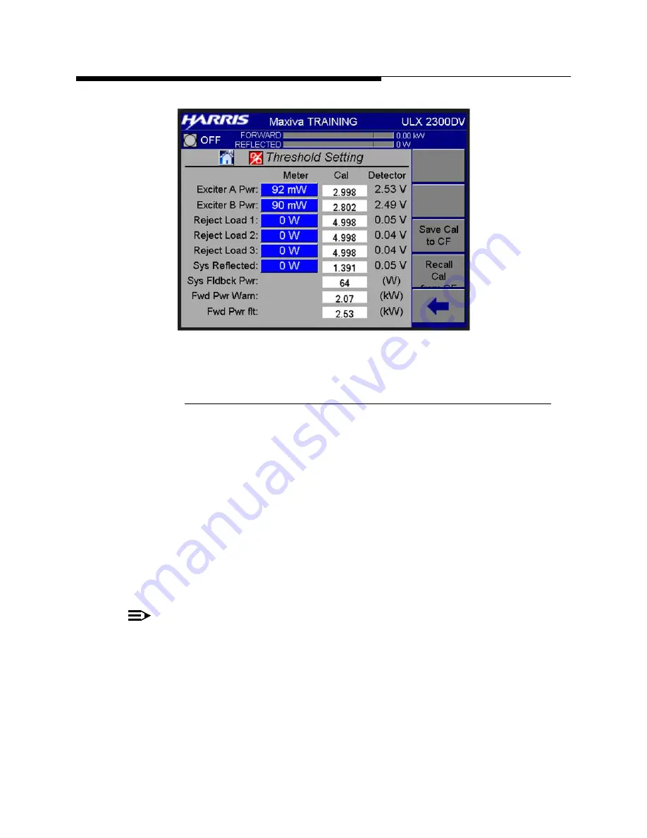 Harris Maxiva ULX COFDM Series Technical Manual Download Page 211