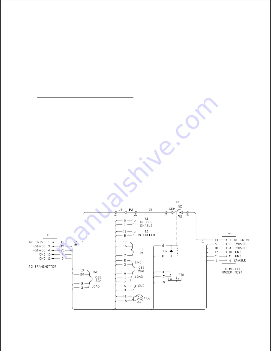 Harris Platinum HT EL 2000HS Technical Manual Download Page 73