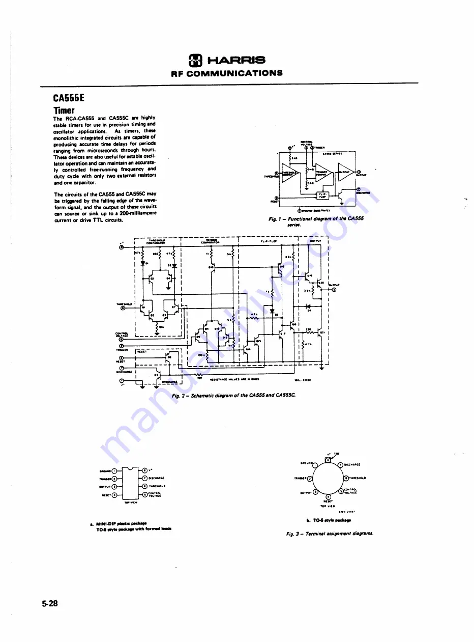 Harris RF-590 Instruction Manual Download Page 100