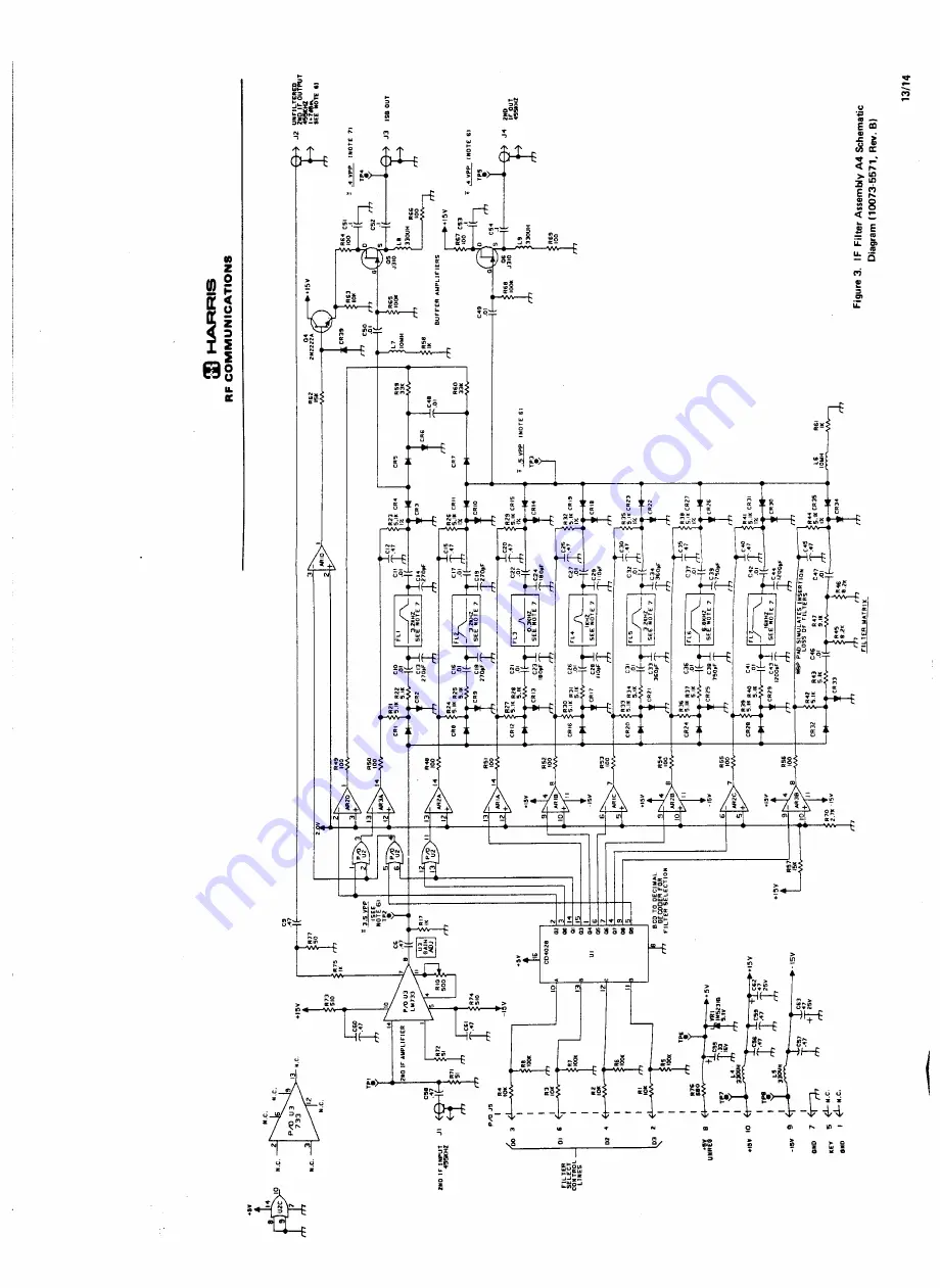 Harris RF-590 Instruction Manual Download Page 192