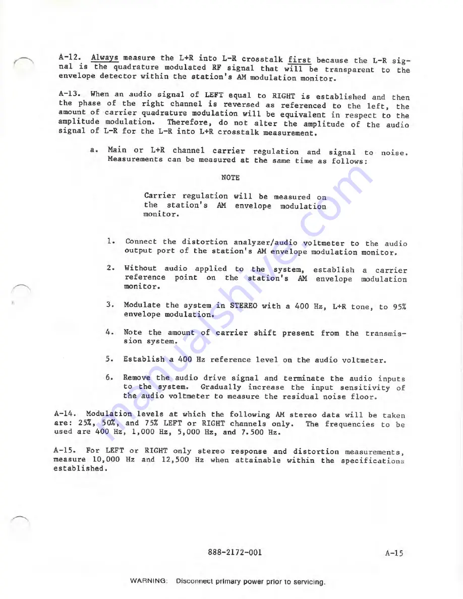 Harris STM-1 Technical Manual Download Page 86