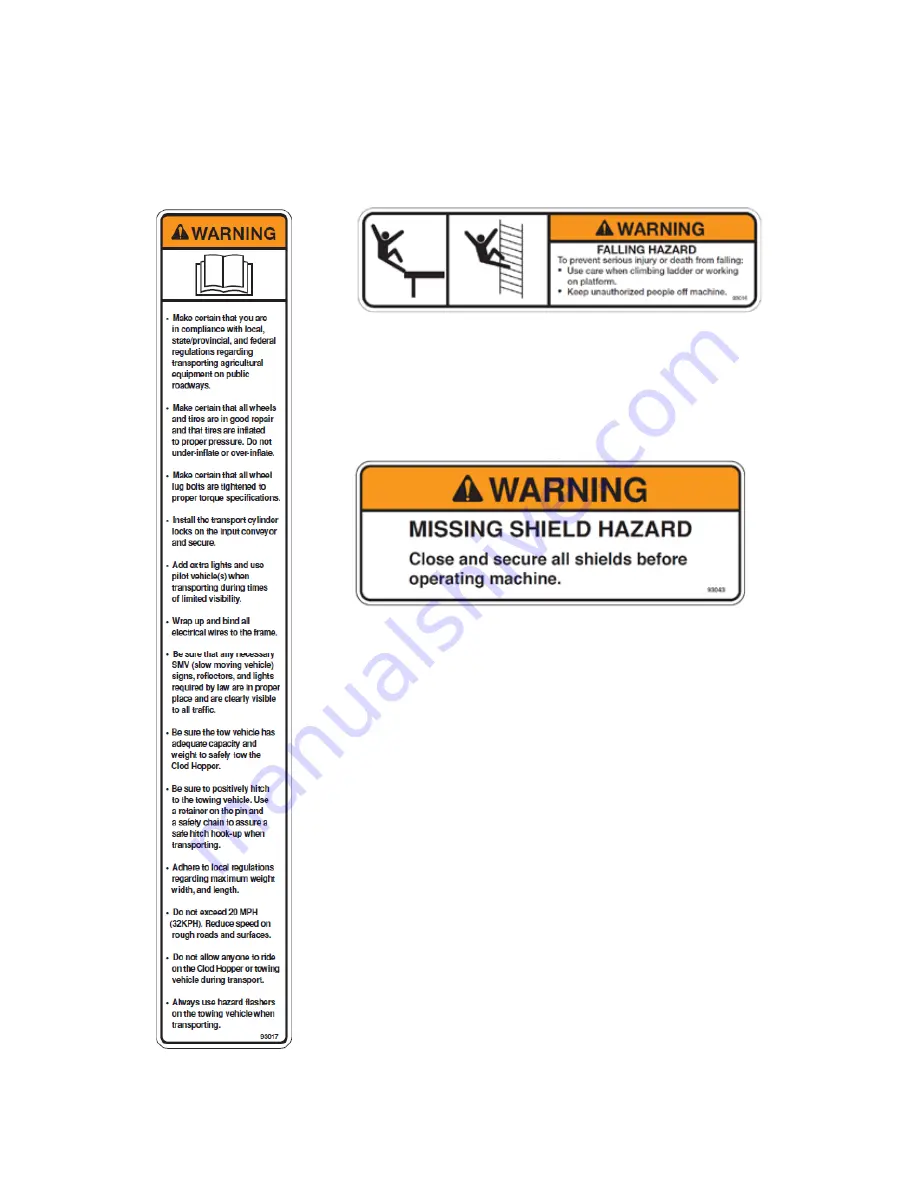 HARRISTON INDUSTRIES 4240 CLOD HOPPER Operator'S Manual Download Page 22