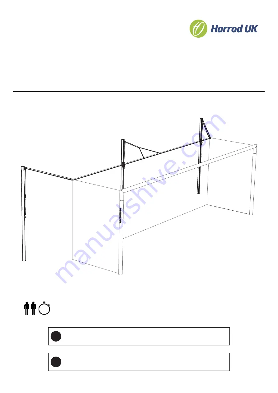 Harrod UK FBL-850 Assembly Instructions Manual Download Page 1