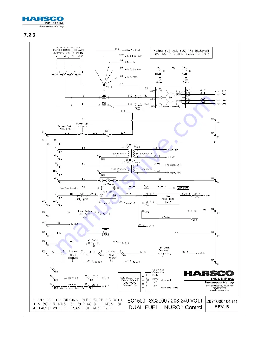 Harsco Industrial SC-1500 Installation & Owner'S Manual Download Page 76