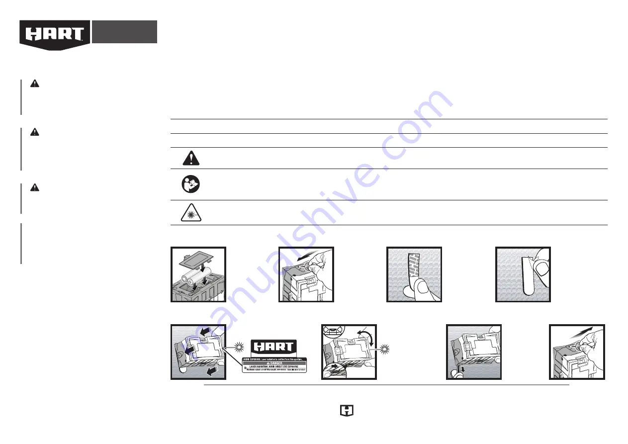 HART HHMLE104 Manual Download Page 1