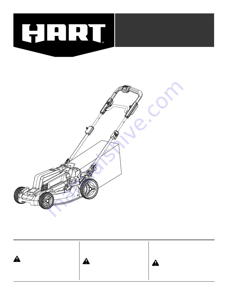 HART HLPM03 Скачать руководство пользователя страница 1