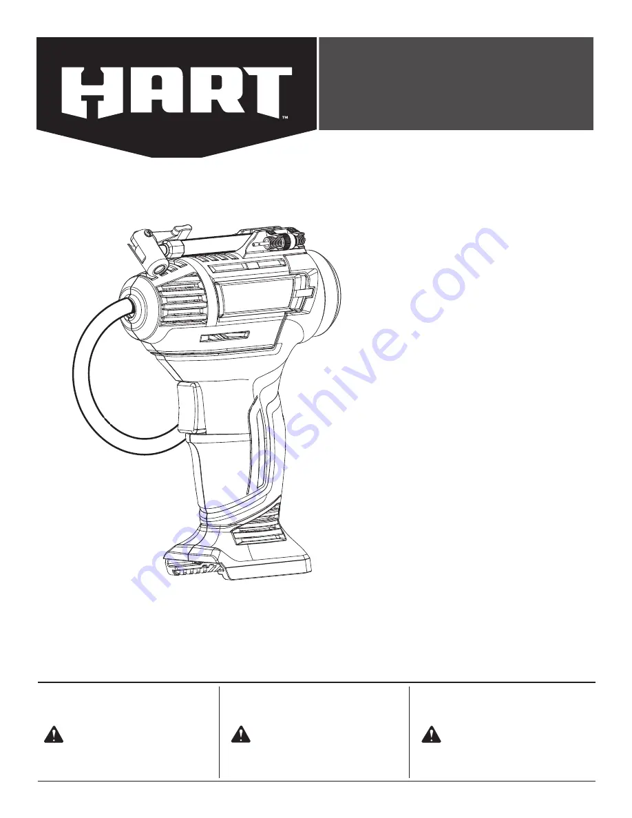 HART HPIF01 Operator'S Manual Download Page 1