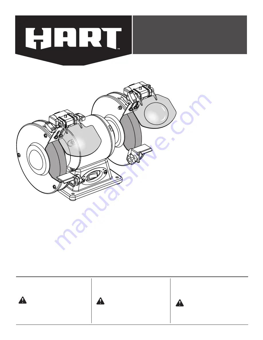 HART HTBG01 Скачать руководство пользователя страница 1