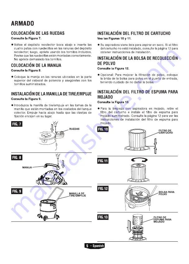 HART VOC1612PF 3701 Operator'S Manual Download Page 38