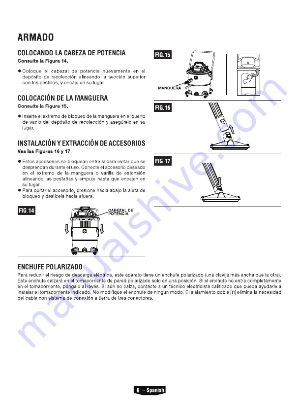 HART VOC1612PF 3701 Operator'S Manual Download Page 39