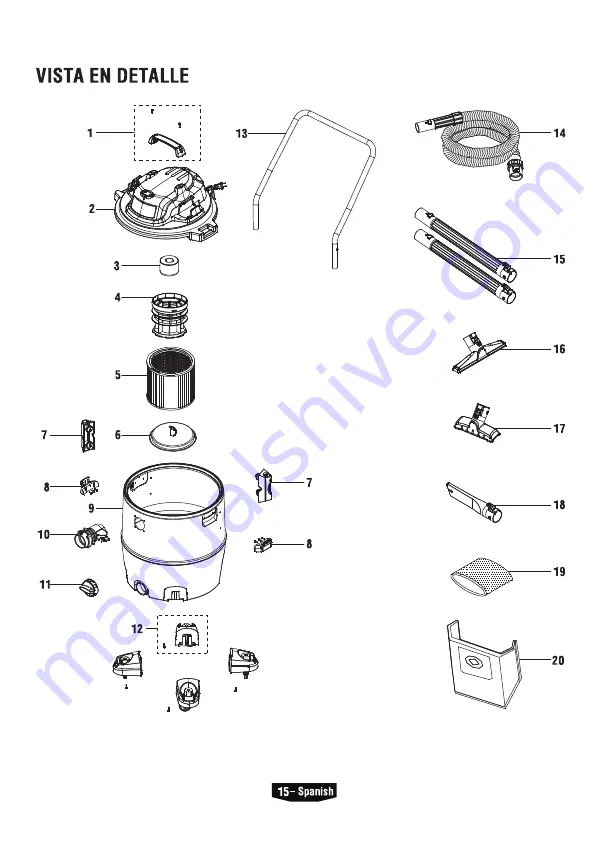 HART VOC1612PF 3701 Operator'S Manual Download Page 48