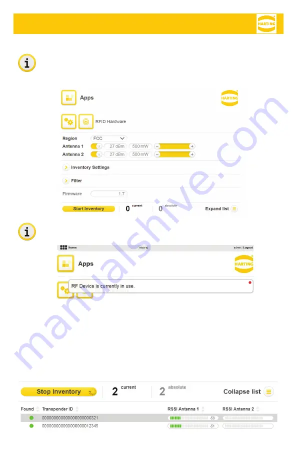 HARTING MICA RF-R300 Setup Manual Download Page 10