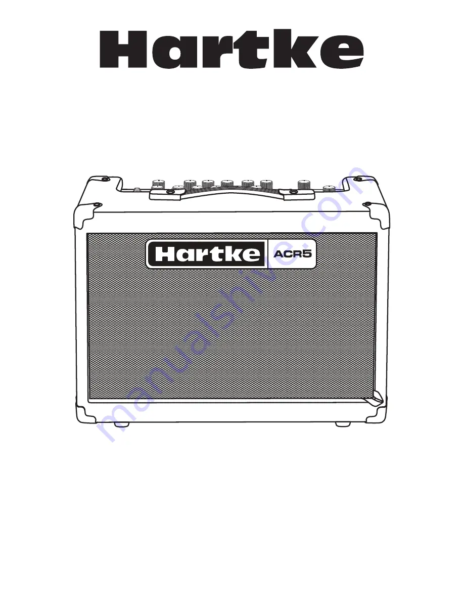 Hartke ACR5 Скачать руководство пользователя страница 1