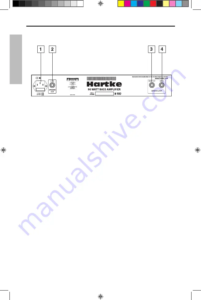 Hartke B Series B150 User Manual Download Page 10