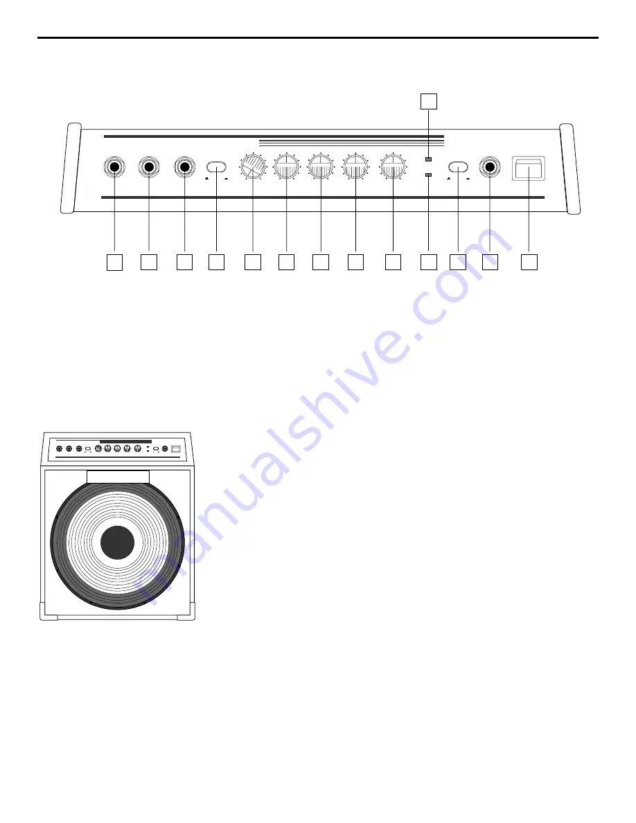 Hartke Transient Attack 1400 Скачать руководство пользователя страница 5