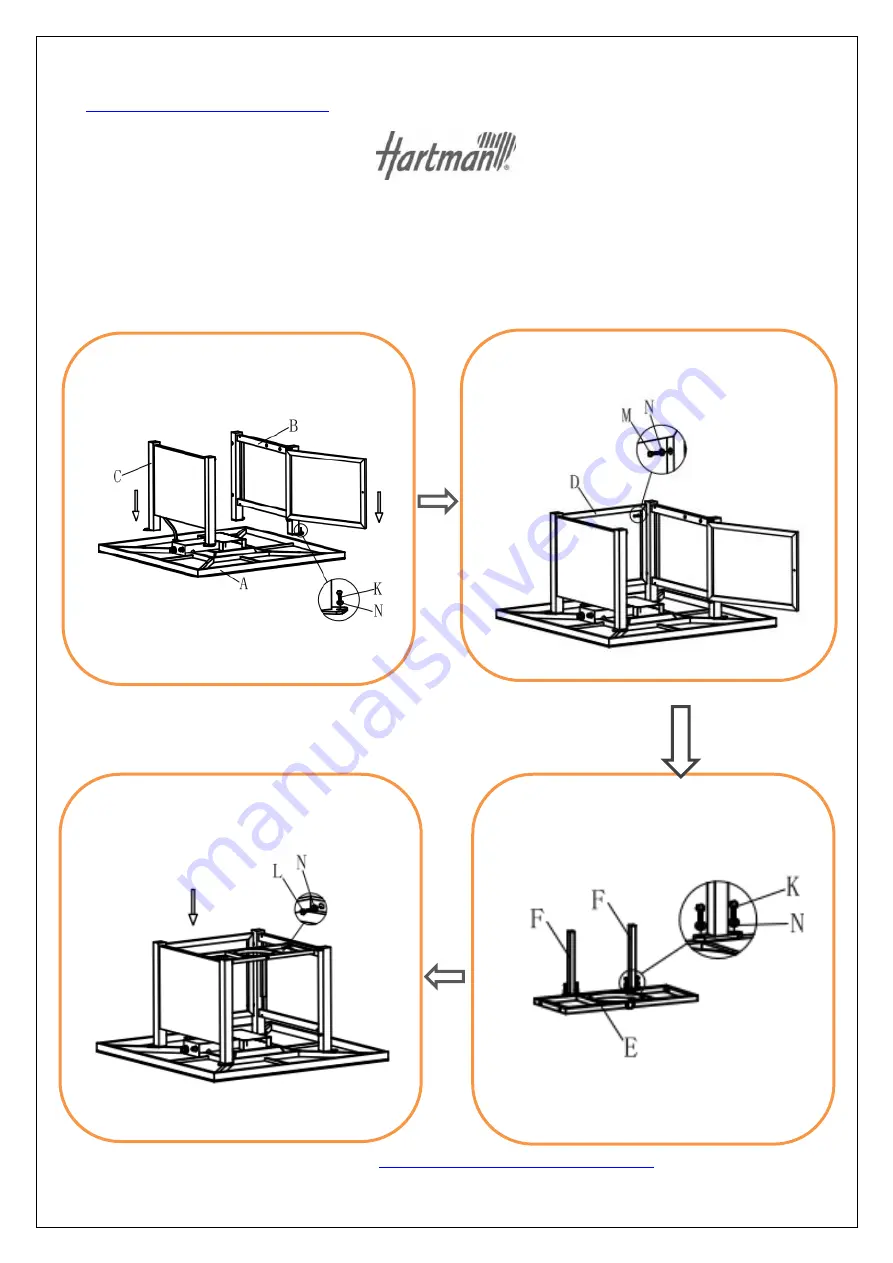 Hartman 65112149 Assembly Instructions Download Page 2