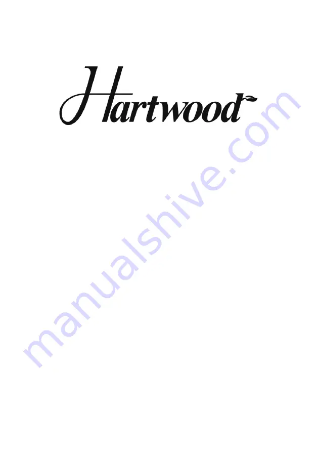 Hartwood HW-AA60 Скачать руководство пользователя страница 1