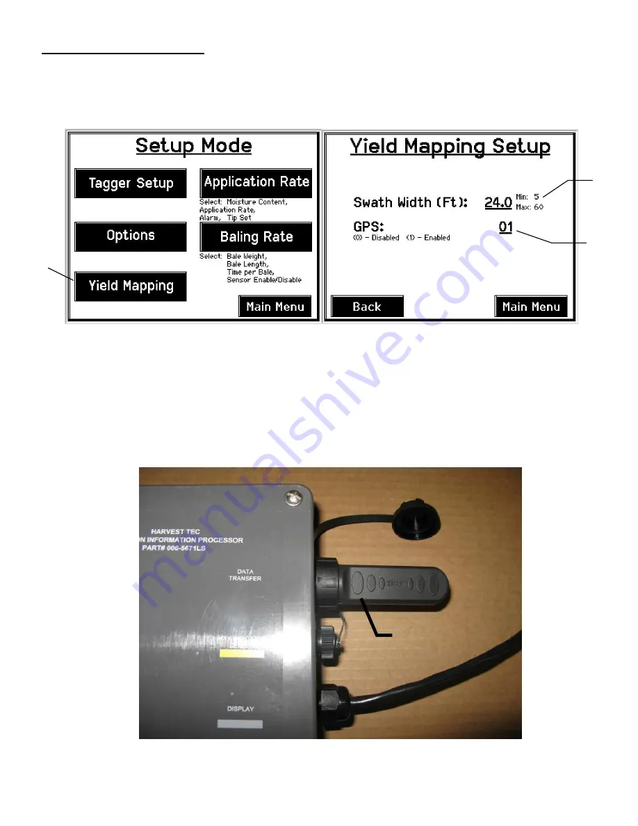 Harvest TEC 890A Owner'S Manual Download Page 8