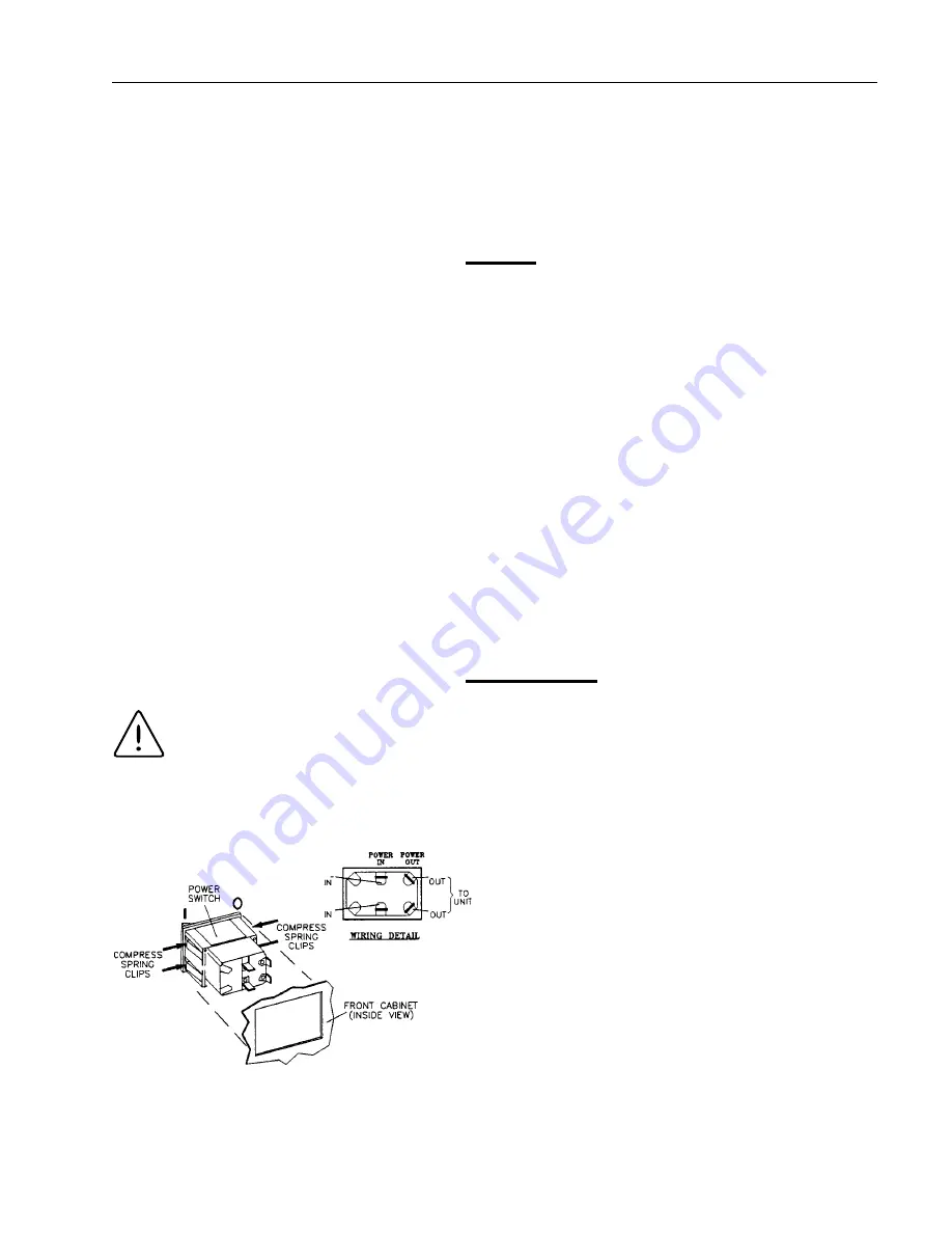 HARVEY Chemiclave EC5500 Service Manual Download Page 41