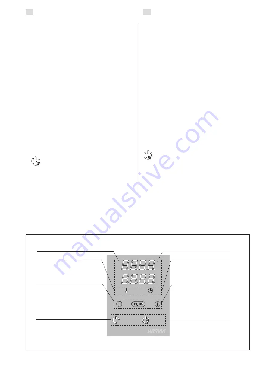 Harvia HTRT904XE Instructions For Installation And Use Manual Download Page 7