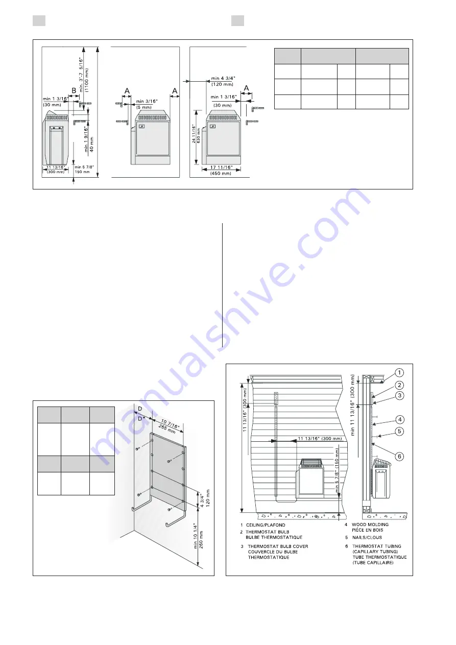 Harvia KV-45 Instructions For Installation Manual Download Page 14