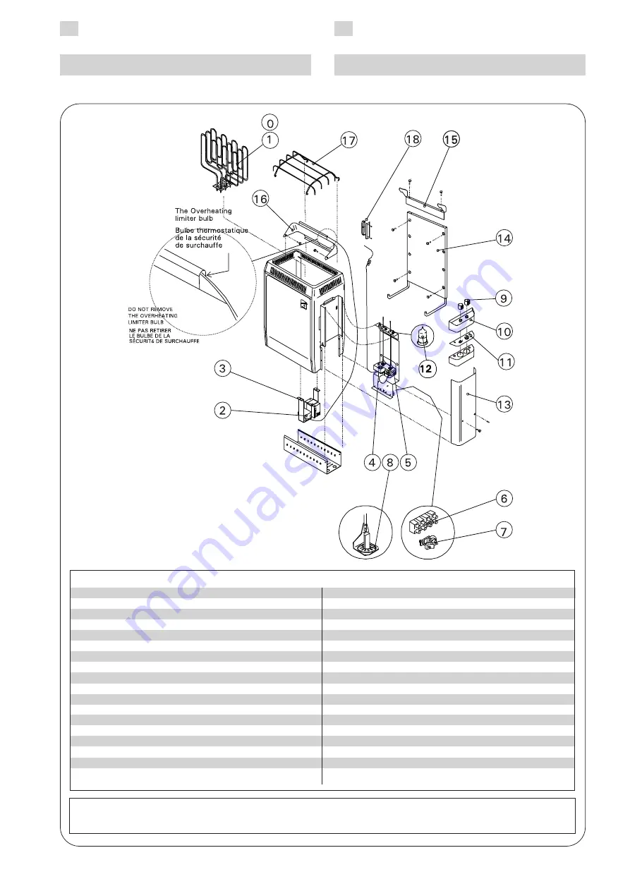 Harvia KV-45 Instructions For Installation Manual Download Page 21