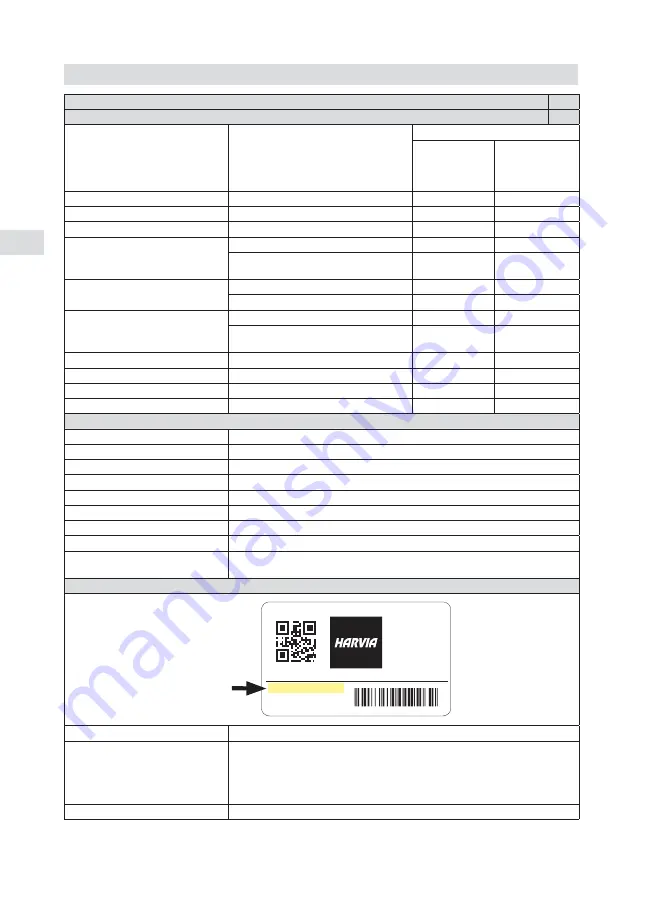 Harvia Xenio CX004WIFI Instructions For Installation And Use Manual Download Page 22