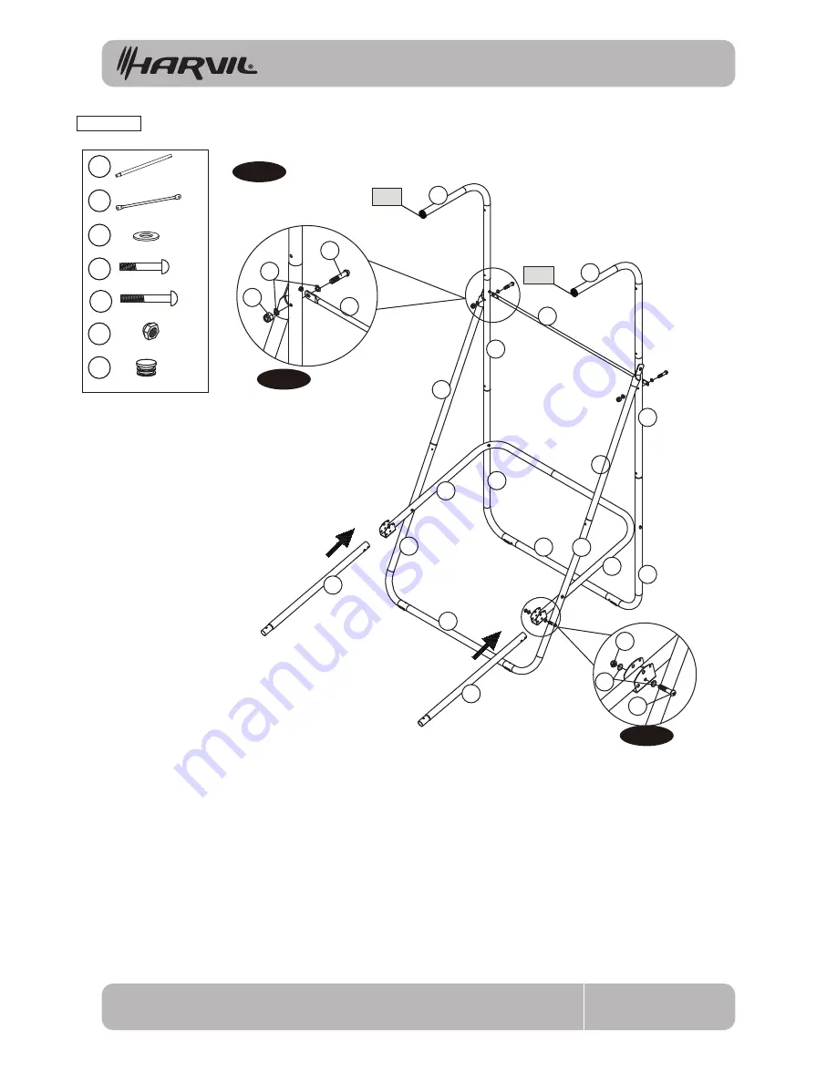 Harvil BB125 Assembly Instructions Manual Download Page 7