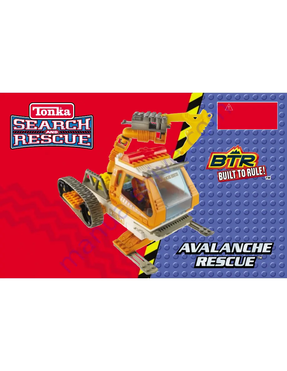 Hasbro Avalanche Rescue 8006 Brochure Download Page 1