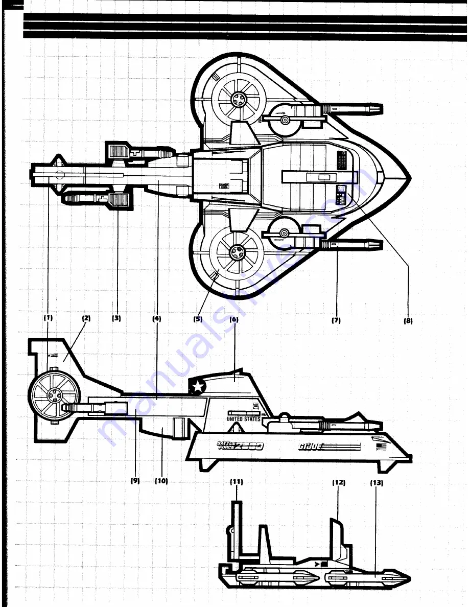 Hasbro G.I.Joe Vindicator Instructions Download Page 4