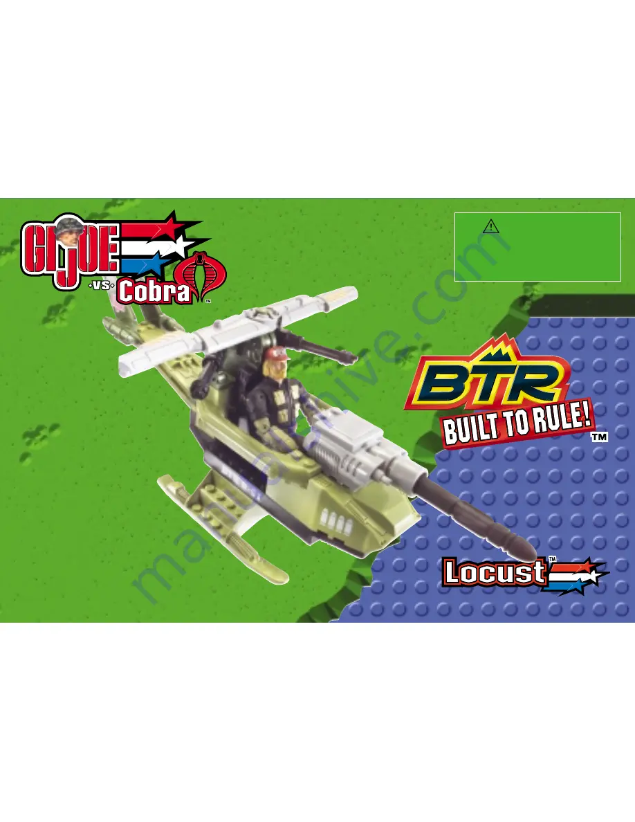 Hasbro Gi Joe Vs. Cobra 6502 Locust Assembly Manual Download Page 1