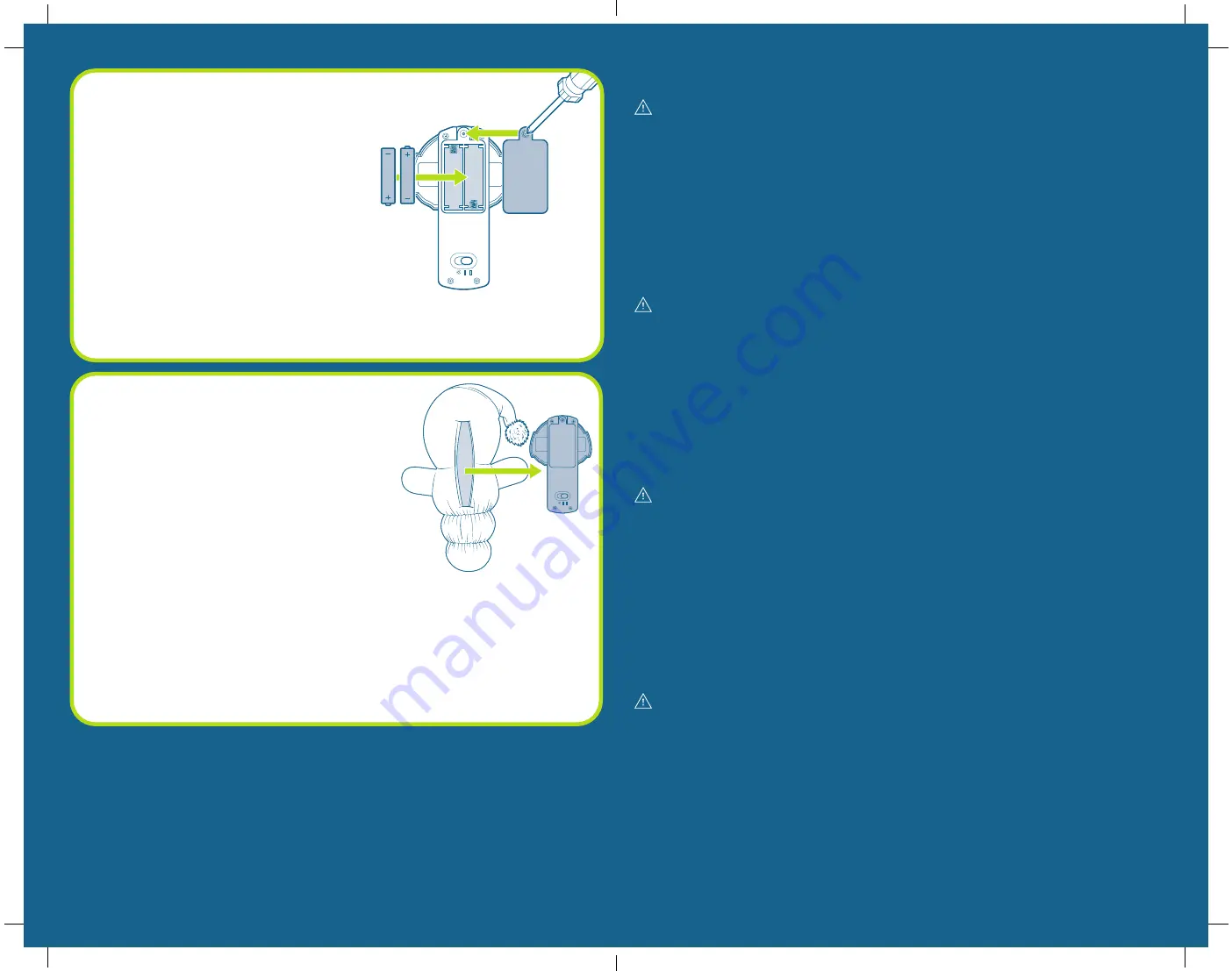 Hasbro PLAYSKOOL Glo Worm Instructions Download Page 2