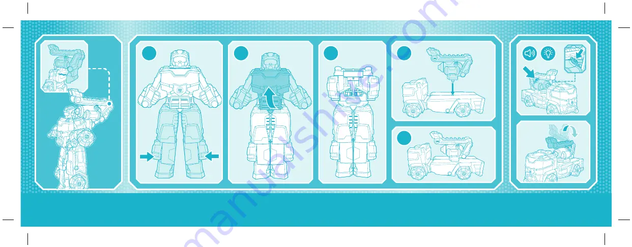 Hasbro Playskool Heroes Transformers Rescue Bots Academy Quick Start Manual Download Page 2