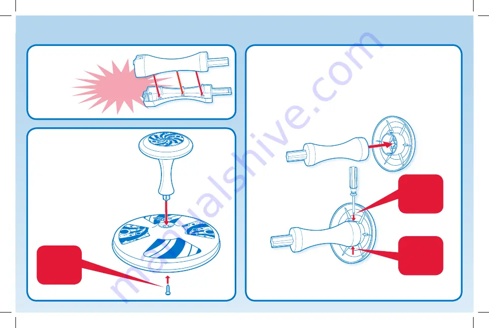 Hasbro Playskool Sit ’n Spin Manual Download Page 2