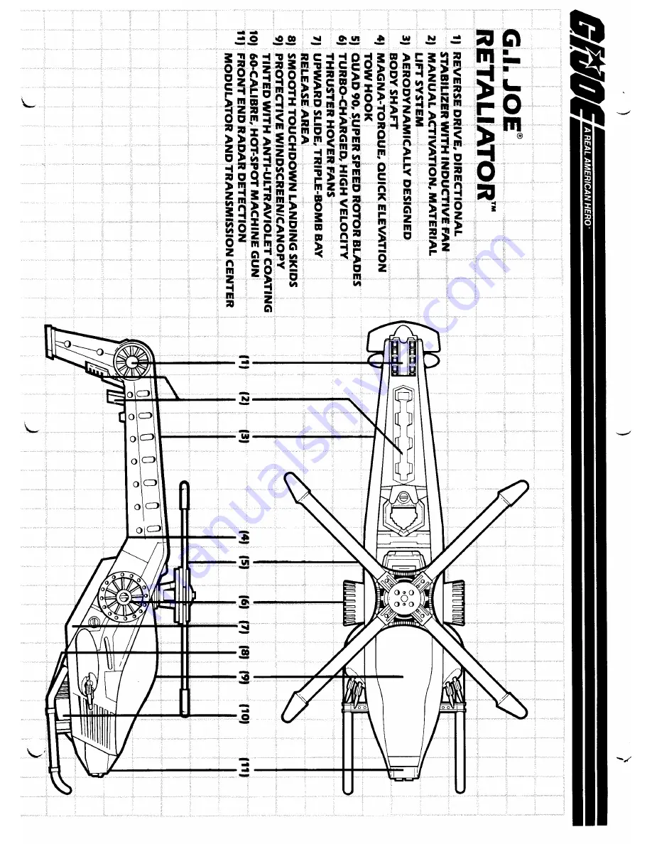 Hasbro Retaliator Скачать руководство пользователя страница 4