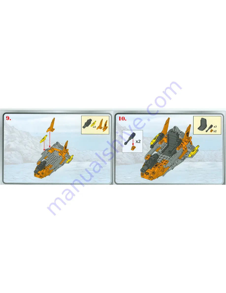 Hasbro Rising Tide Barrel Roll 6576 Instruction Manual Download Page 5