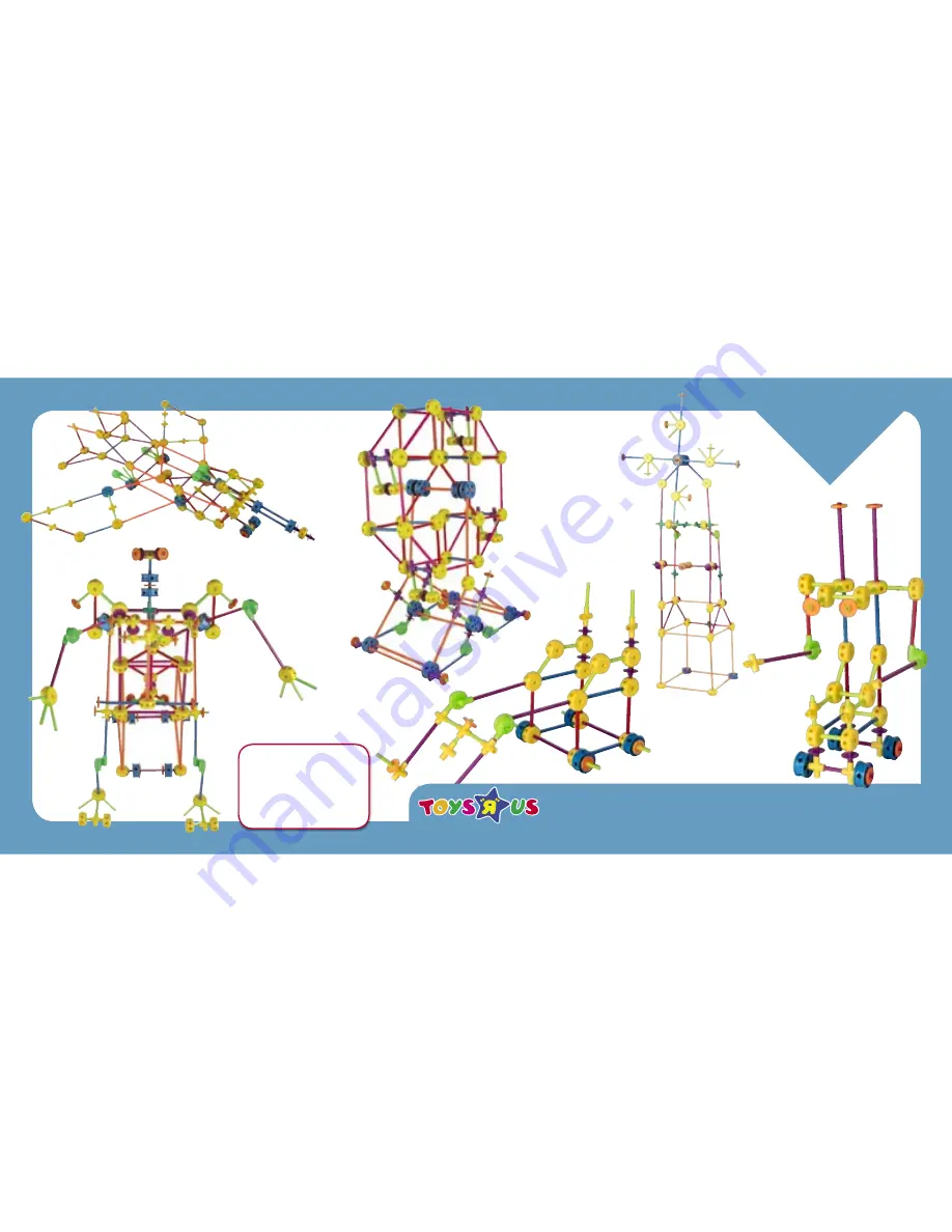 Hasbro Tinkertoy Classic Construction 30084 Instructions Download Page 2