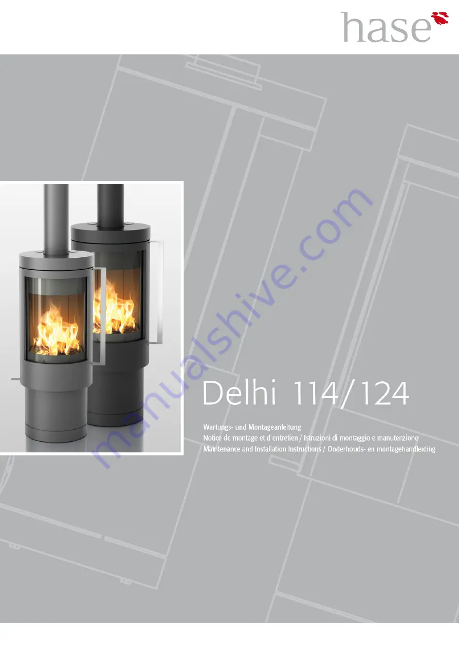 HASE Delhi 114 Maintenance And Installation Manual Download Page 1