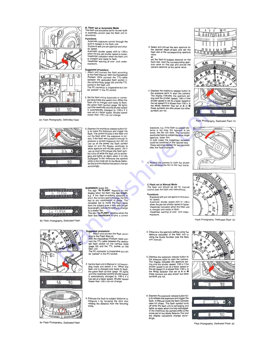 Hasselblad 205TCC Instruction Manual Download Page 11