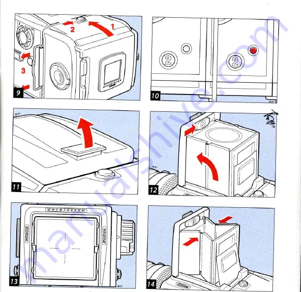 Hasselblad 504CW Instruction Manual Download Page 28