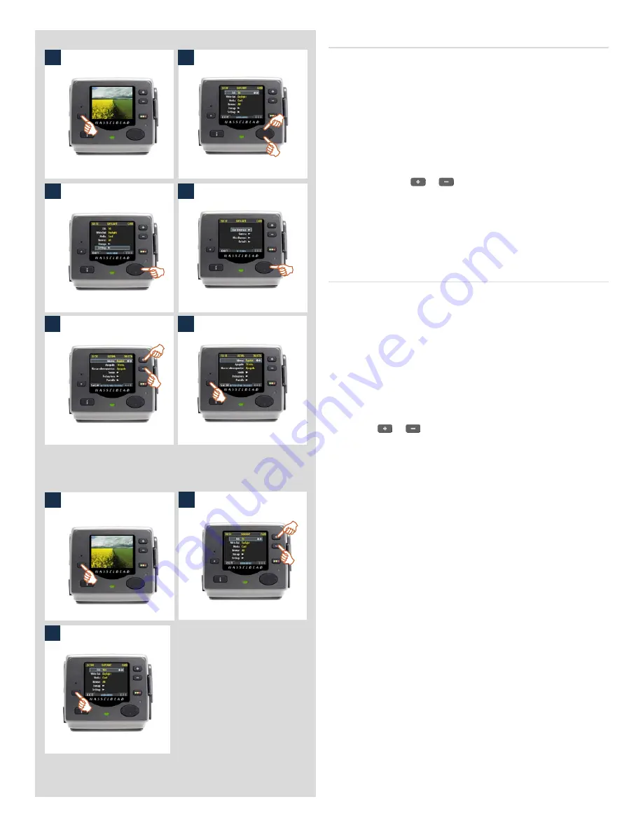 Hasselblad CFH User Manual Download Page 71