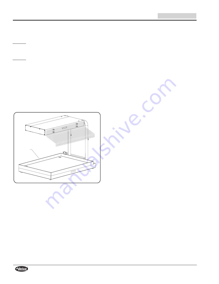 Hatco Glo-Ray GRCSCL Series Installation And Operating Manual Download Page 10