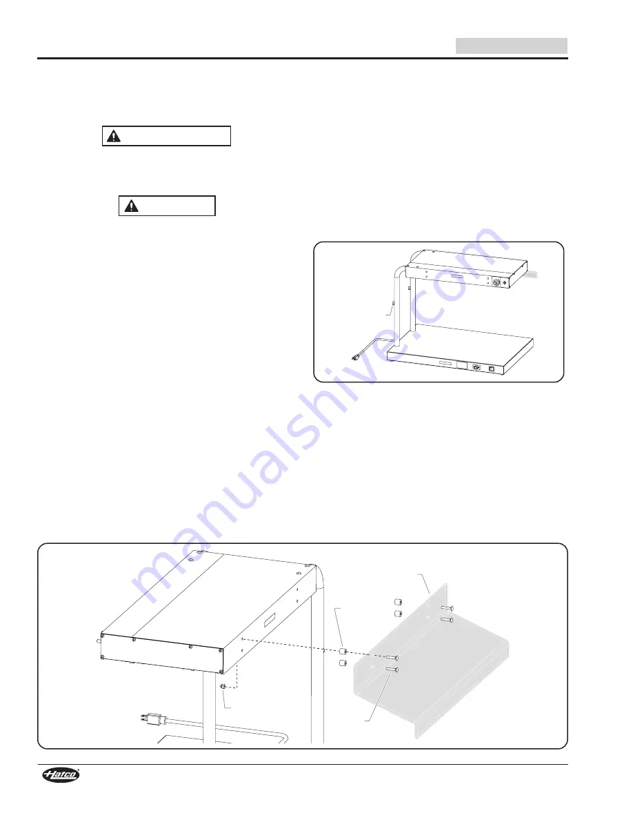 Hatco Glo-Ray GRCSCL Series Installation And Operating Manual Download Page 16