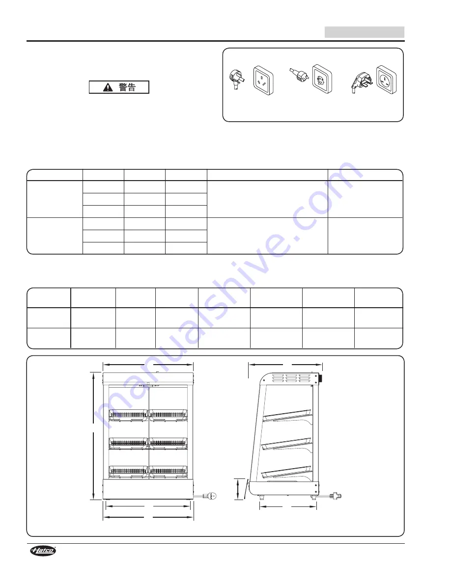 Hatco GLOMAX GMHD-2PT Installation And Operating Manual Download Page 16