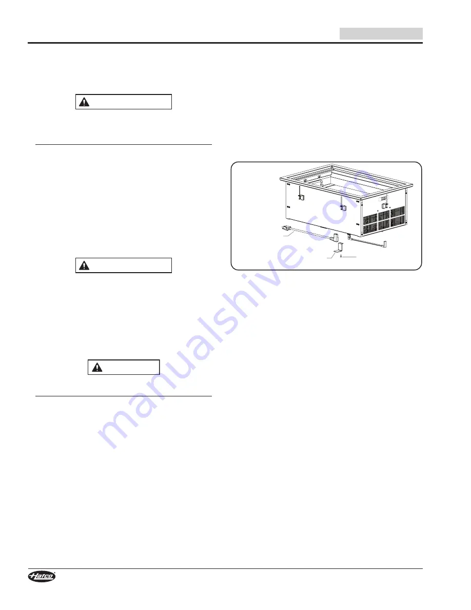 Hatco IWEL Series Installation And Operating Manual Download Page 20