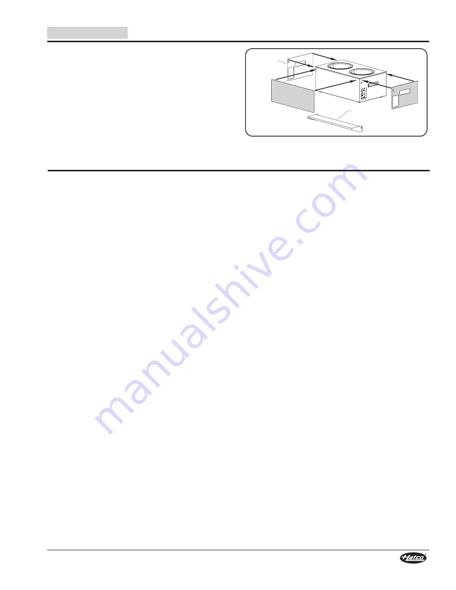 Hatco SW series Installation And Operating Manual Download Page 21