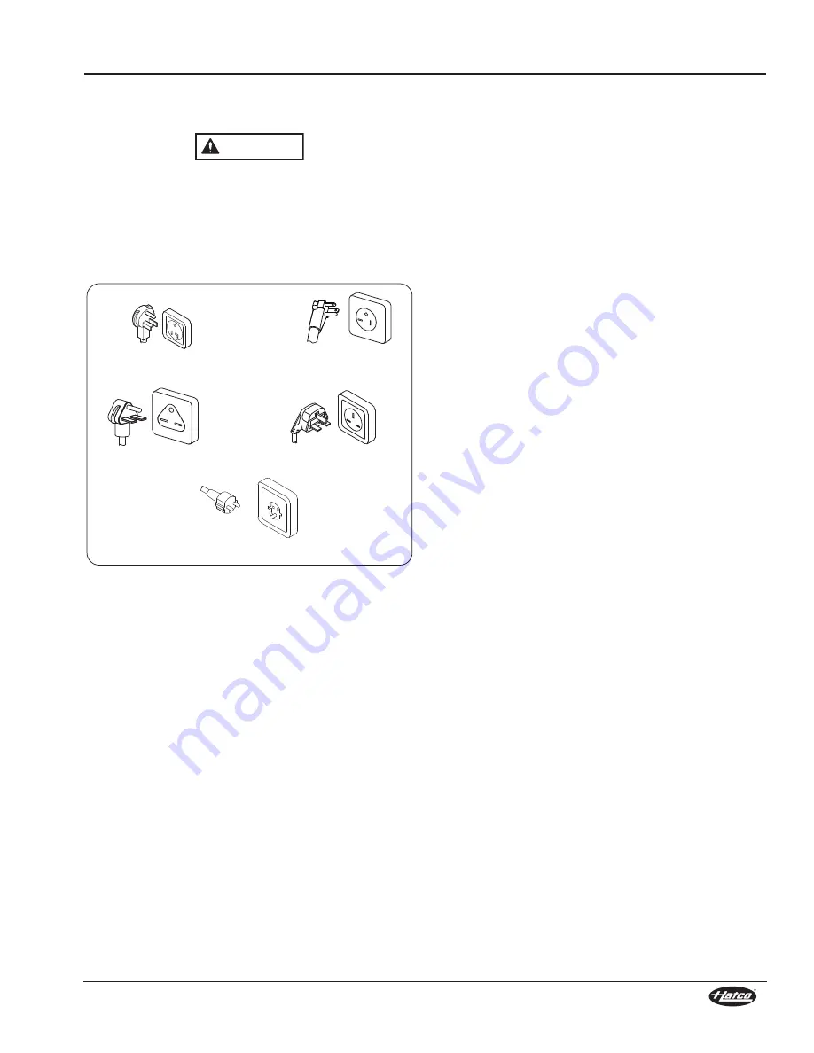 Hatco TOAST KING TK-135B Installation And Operating Manual Download Page 5