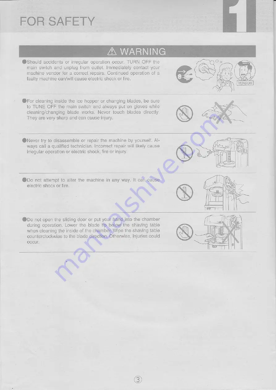 Hatsuyuki HB320A User Manual Download Page 4